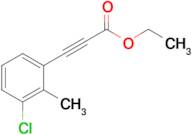 Ethyl 3-(3-chloro-2-methylphenyl)propiolate