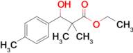 Ethyl 3-hydroxy-2,2-dimethyl-3-(p-tolyl)propanoate