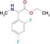 Ethyl 2-(2,4-difluorophenyl)-2-(methylamino)acetate