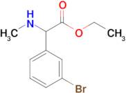 Ethyl 2-(3-bromophenyl)-2-(methylamino)acetate