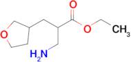 Ethyl 3-amino-2-((tetrahydrofuran-3-yl)methyl)propanoate