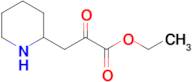 Ethyl 2-oxo-3-(piperidin-2-yl)propanoate