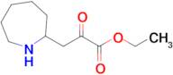 Ethyl 3-(azepan-2-yl)-2-oxopropanoate