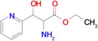 Ethyl 2-amino-3-hydroxy-3-(pyridin-2-yl)propanoate