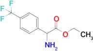 Ethyl 2-amino-2-(4-(trifluoromethyl)phenyl)acetate