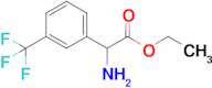 Ethyl 2-amino-2-(3-(trifluoromethyl)phenyl)acetate