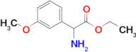 Ethyl 2-amino-2-(3-methoxyphenyl)acetate