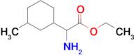 Ethyl 2-amino-2-(3-methylcyclohexyl)acetate