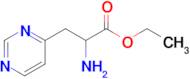 Ethyl 2-amino-3-(pyrimidin-4-yl)propanoate