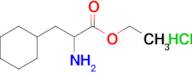 Ethyl 2-amino-3-cyclohexylpropanoate hydrochloride