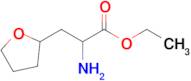 Ethyl 2-amino-3-(tetrahydrofuran-2-yl)propanoate