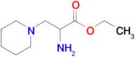 Ethyl 2-amino-3-(piperidin-1-yl)propanoate