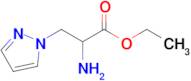 Ethyl 2-amino-3-(1h-pyrazol-1-yl)propanoate