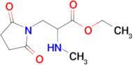 Ethyl 3-(2,5-dioxopyrrolidin-1-yl)-2-(methylamino)propanoate