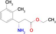 Ethyl (s)-3-amino-3-(2,3-dimethylphenyl)propanoate