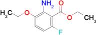 Ethyl 2-amino-3-ethoxy-6-fluorobenzoate