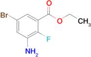 Ethyl 3-amino-5-bromo-2-fluorobenzoate