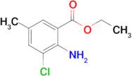 Ethyl 2-amino-3-chloro-5-methylbenzoate