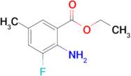 Ethyl 2-amino-3-fluoro-5-methylbenzoate