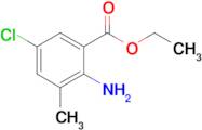 Ethyl 2-amino-5-chloro-3-methylbenzoate