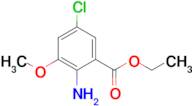 Ethyl 2-amino-5-chloro-3-methoxybenzoate