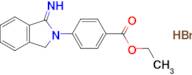 Ethyl 4-(1-iminoisoindolin-2-yl)benzoate hydrobromide