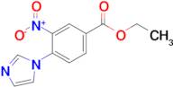 Ethyl 4-(1h-imidazol-1-yl)-3-nitrobenzoate