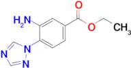 Ethyl 3-amino-4-(1h-1,2,4-triazol-1-yl)benzoate