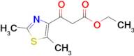 Ethyl 3-(2,5-dimethylthiazol-4-yl)-3-oxopropanoate