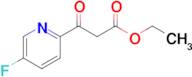 Ethyl 3-(5-fluoropyridin-2-yl)-3-oxopropanoate