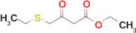 Ethyl 4-(ethylthio)-3-oxobutanoate