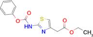 Ethyl 2-(2-((phenoxycarbonyl)amino)thiazol-4-yl)acetate