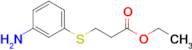 Ethyl 3-((3-aminophenyl)thio)propanoate