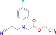 Ethyl n-(2-cyanoethyl)-n-(4-fluorophenyl)glycinate