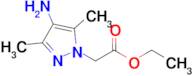 Ethyl 2-(4-amino-3,5-dimethyl-1h-pyrazol-1-yl)acetate