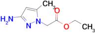 Ethyl 2-(3-amino-5-methyl-1h-pyrazol-1-yl)acetate