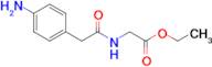 Ethyl (2-(4-aminophenyl)acetyl)glycinate