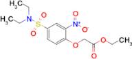 Ethyl 2-(4-(n,n-diethylsulfamoyl)-2-nitrophenoxy)acetate