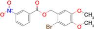 2-Bromo-4,5-dimethoxybenzyl 3-nitrobenzoate