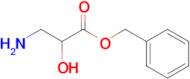 Benzyl 3-amino-2-hydroxypropanoate