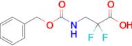 3-(((Benzyloxy)carbonyl)amino)-2,2-difluoropropanoic acid