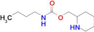 Piperidin-2-ylmethyl butylcarbamate