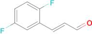 (e)-3-(2,5-Difluorophenyl)acrylaldehyde