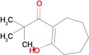 1-(2-hydroxycyclohept-1-en-1-yl)-2,2-dimethylpropan-1-one