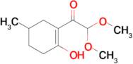 1-(2-hydroxy-5-methylcyclohex-1-en-1-yl)-2,2-dimethoxyethan-1-one