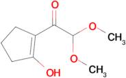 1-(2-hydroxycyclopent-1-en-1-yl)-2,2-dimethoxyethan-1-one