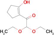 2,2-diethoxy-1-(2-hydroxycyclopent-1-en-1-yl)ethan-1-one