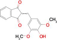 2-(4-Hydroxy-3,5-dimethoxybenzylidene)-1h-indene-1,3(2h)-dione