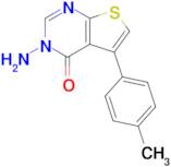 3-Amino-5-(p-tolyl)thieno[2,3-d]pyrimidin-4(3h)-one