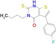 3-butyl-5-(4-fluorophenyl)-2-sulfanylidene-1H,2H,3H,4H-thieno[2,3-d]pyrimidin-4-one